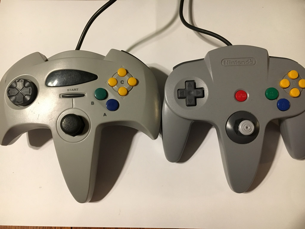 Third party n64 clearance controllers