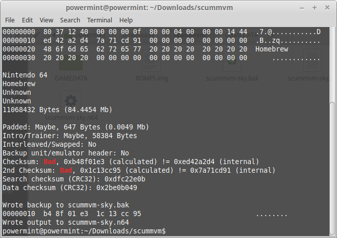 scummvm on retropie copying files from gogcom