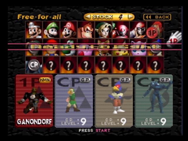 super smash remix n64 rom