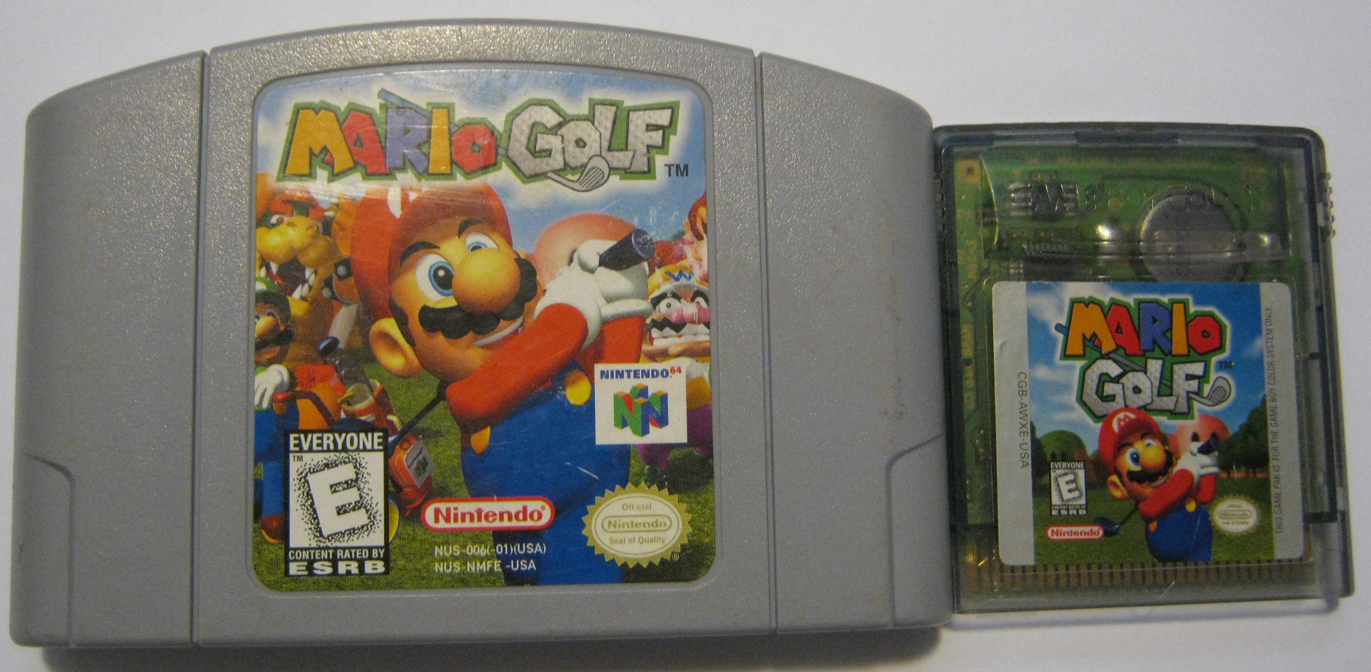 nintendo 64 golf games