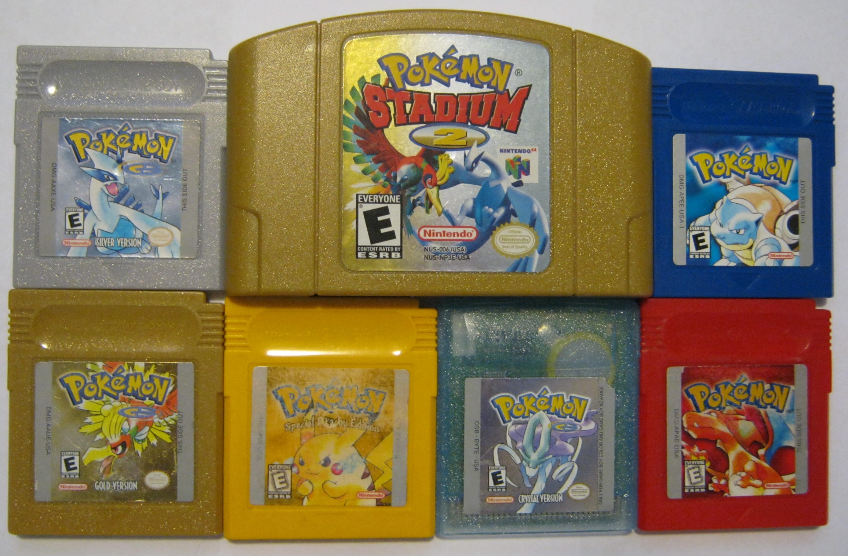 pokemon stadium 2 cartridge